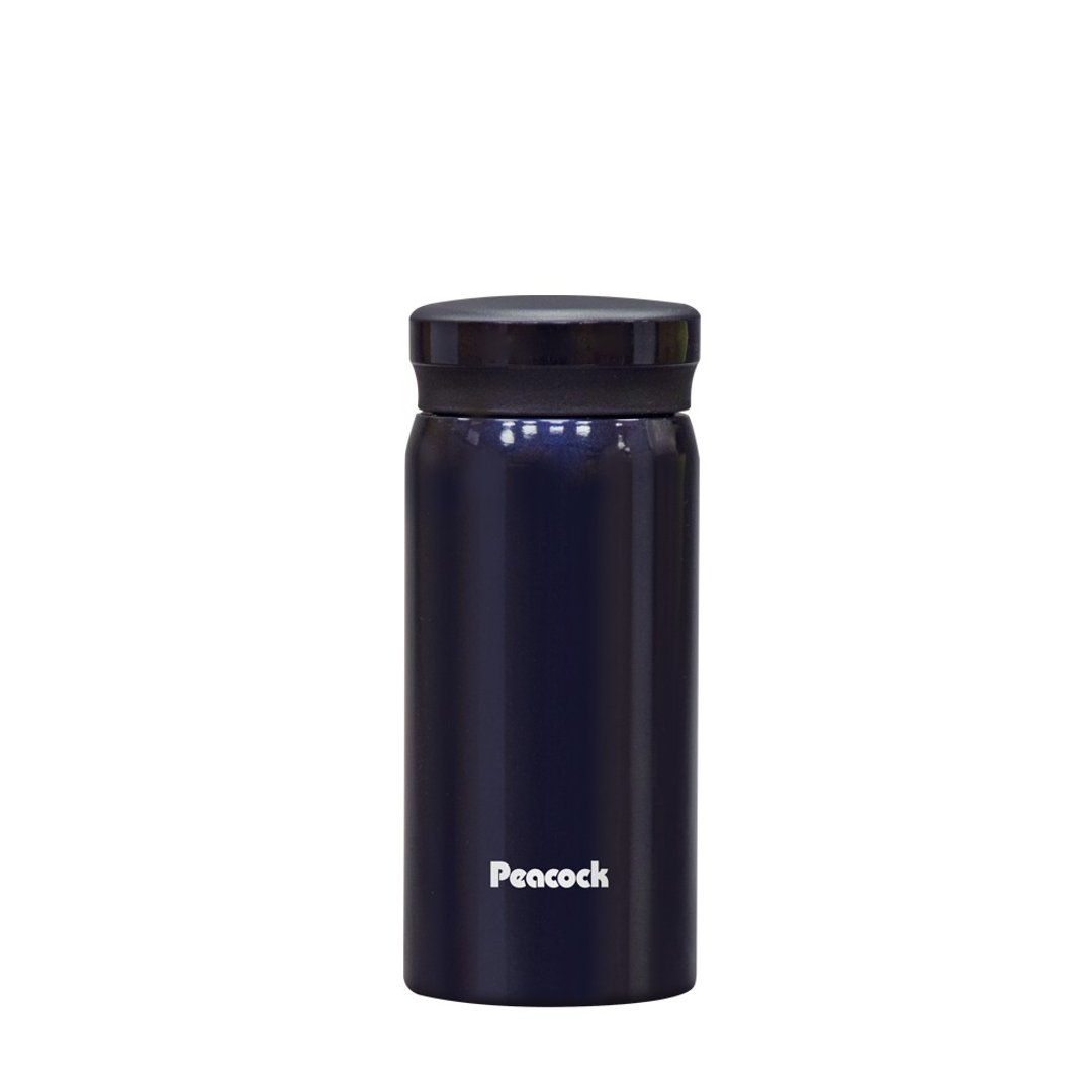 【孔雀Peacock】200ML超轻量不锈钢保冷保温杯 小资族随身-深蓝 - 保温瓶/保温杯 - 不锈钢 蓝色