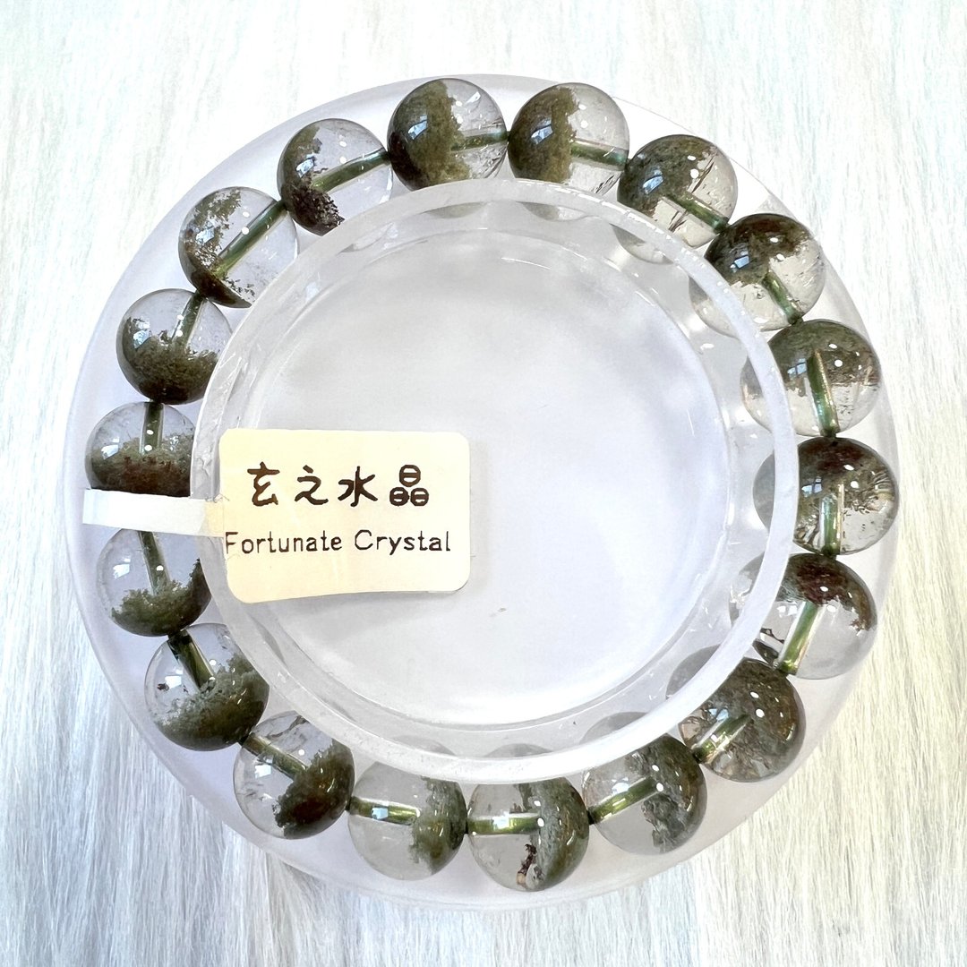 聚宝盆绿幽灵手串 | 水晶 | 水晶手串 | 水晶手链 | 水晶手链 - 手链/手环 - 水晶 绿色