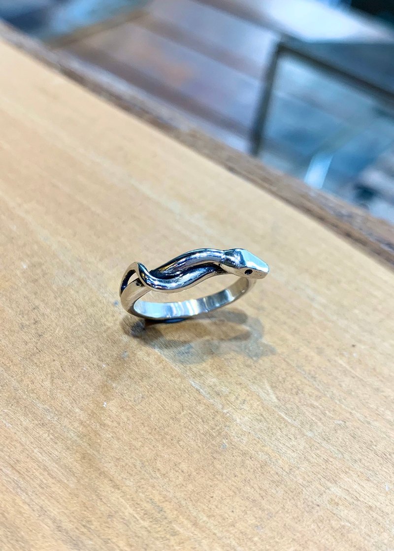 - 小蛇 - - 戒指 - 其他金属 银色