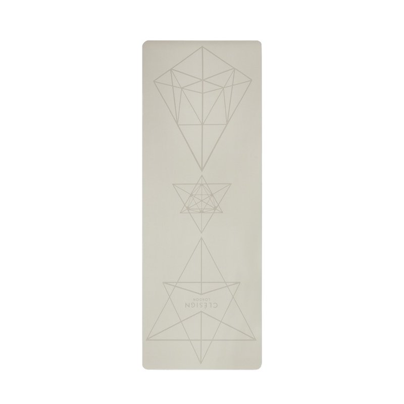 【Clesign】COCO Pro Yoga Mat 瑜珈垫 4.5mm - Mocha Cream - 瑜珈垫 - 其他材质 卡其色