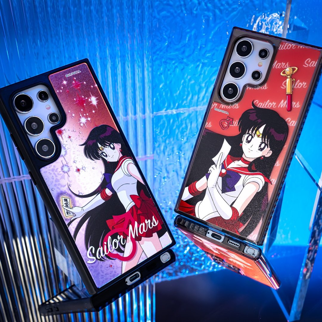 美少女战士 火野丽 iPhone 16 Galaxy S25 气垫防摔/镜面手机壳 - 手机壳/手机套 - 塑料 多色