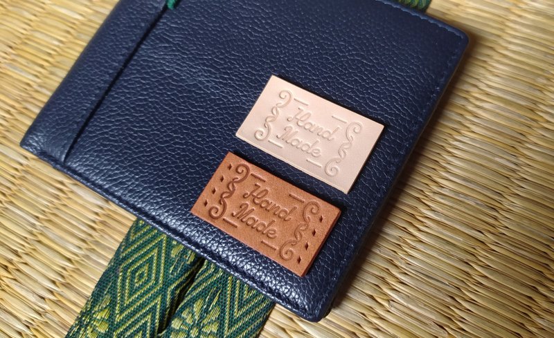 Handmade万用皮标-B款10片 - 皮件 - 真皮 橘色