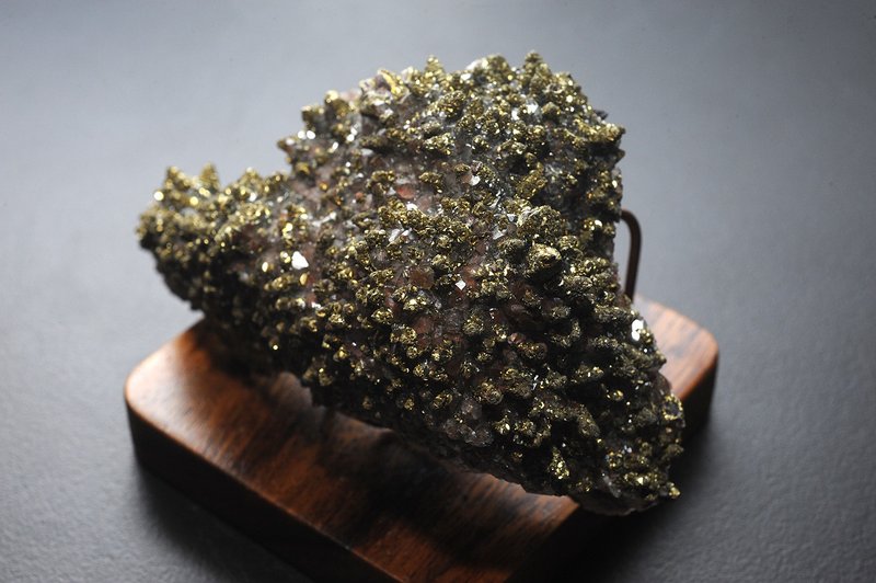 黄铁矿 矿石/水晶/灵修/开运/招财/破煞 - 摆饰 - 贵金属 