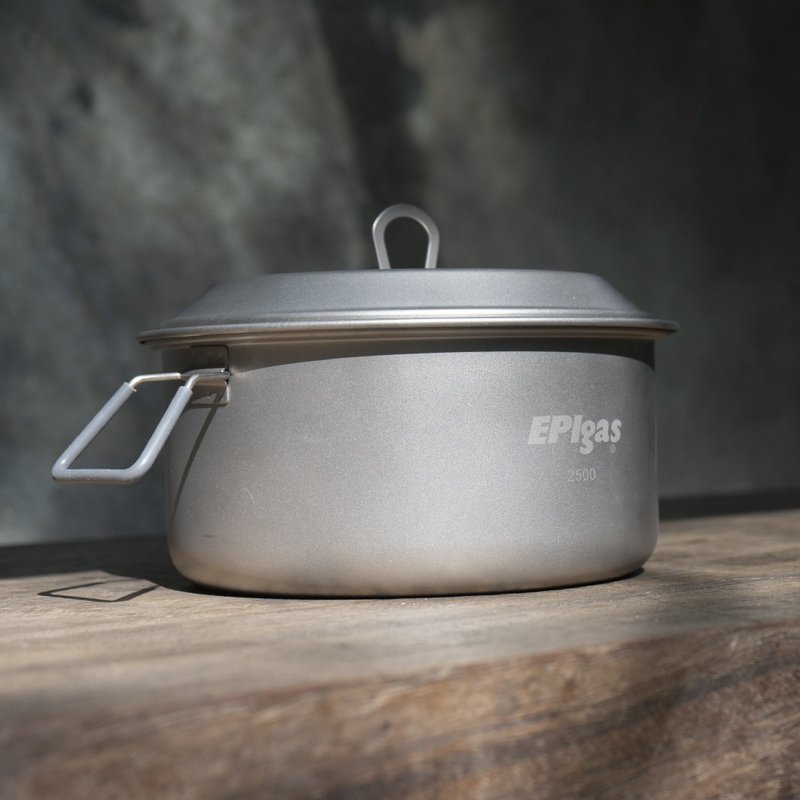 EPIgas 钛锅组 T-8011 【1锅1盖】 - 锅具/烤盘 - 其他金属 