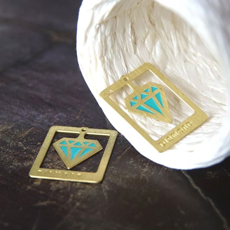 甜蜜三部曲-Diamond书签 - 书签 - 其他金属 金色