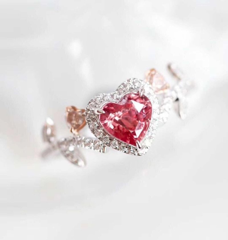 帕帕拉恰 戒指 1.11克拉 天然宝石 斯里兰卡 附CGL国际证书 - 戒指 - 宝石 