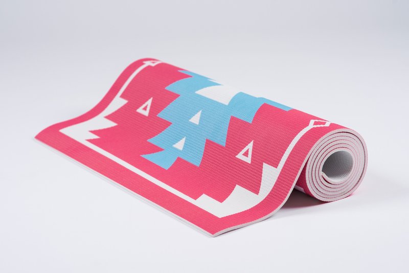 DOUX YOGA MAT Habibi -几何瑜珈垫 - 瑜珈垫 - 橡胶 多色