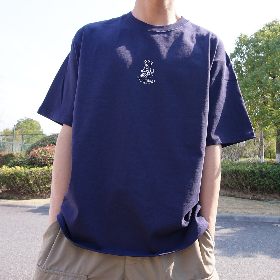 印花宽松版型日系短袖夏季T恤 最新款 福利清仓 - 男装上衣/T 恤 - 棉 