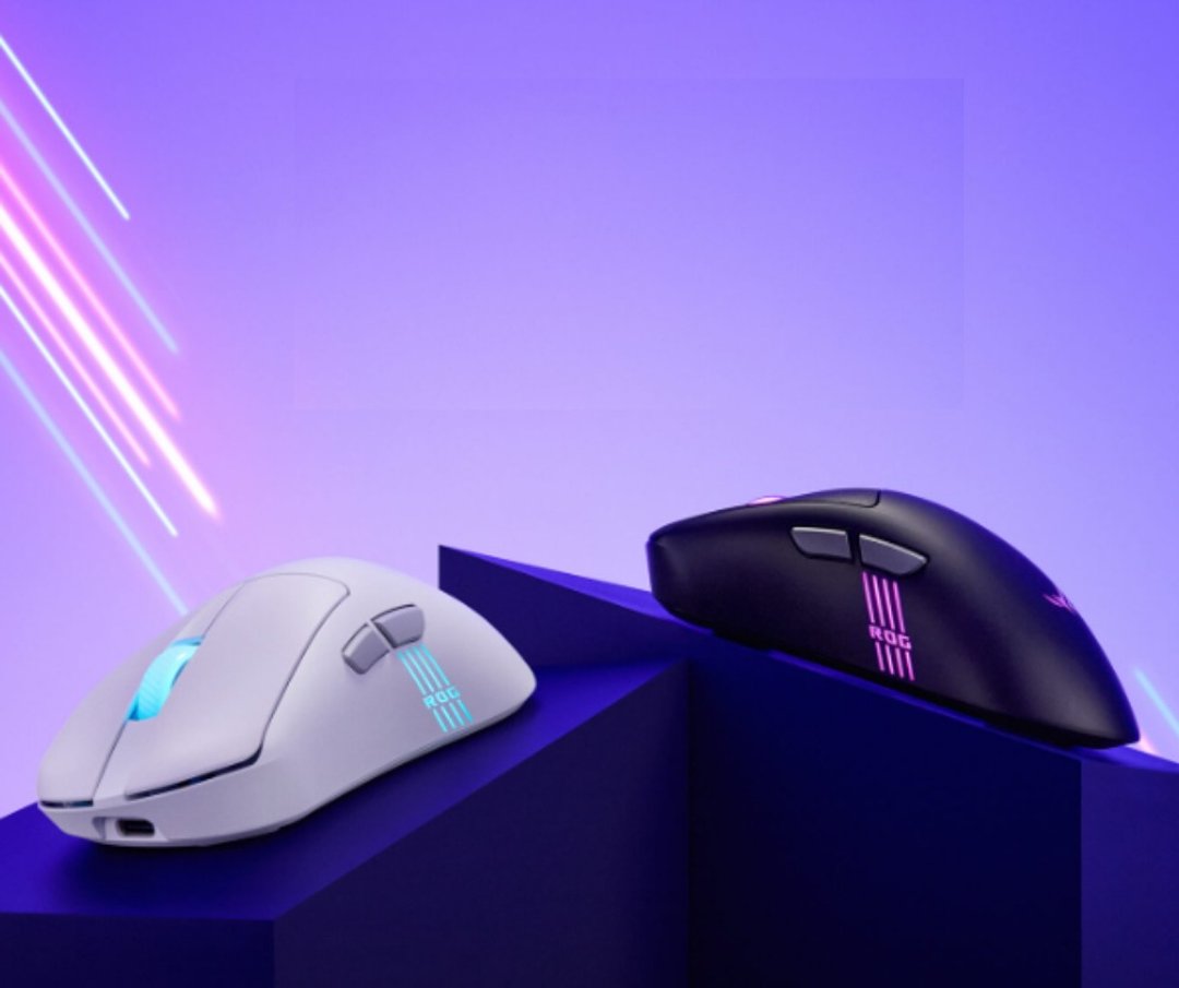 ASUS ROG Keris II Origin 无线电竞鼠标 - 电脑配件 - 塑料 