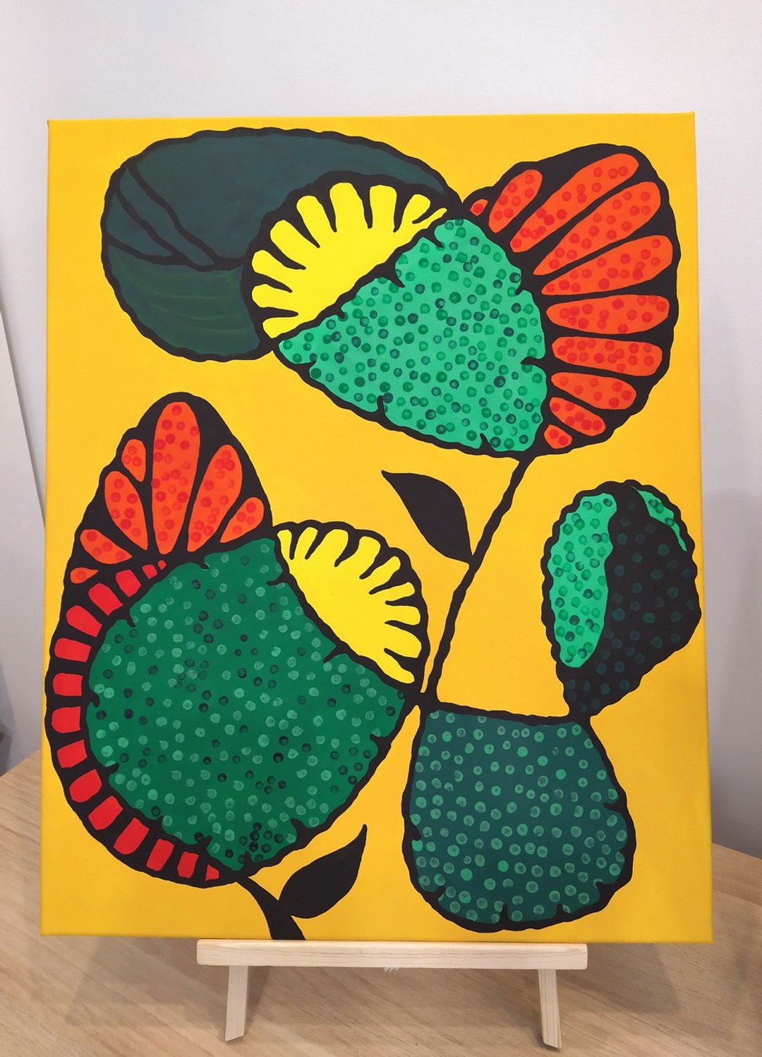 抽象花朵压克力画布家居墙壁装饰 - 海报/装饰画/版画 - 其他材质 多色