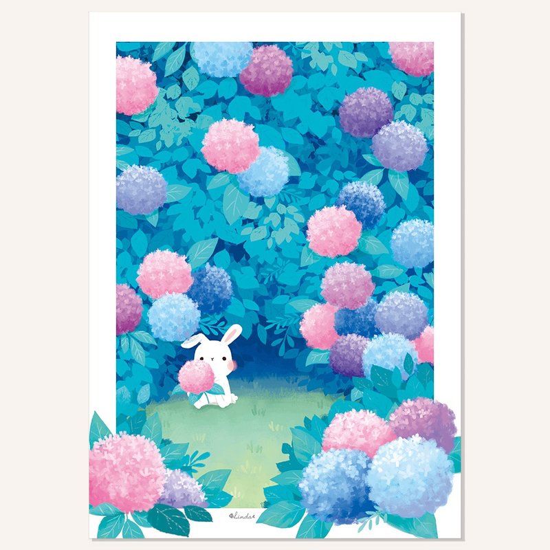 印刷装饰画 挂画 无框画【四月花丛】 - 海报/装饰画/版画 - 纸 多色