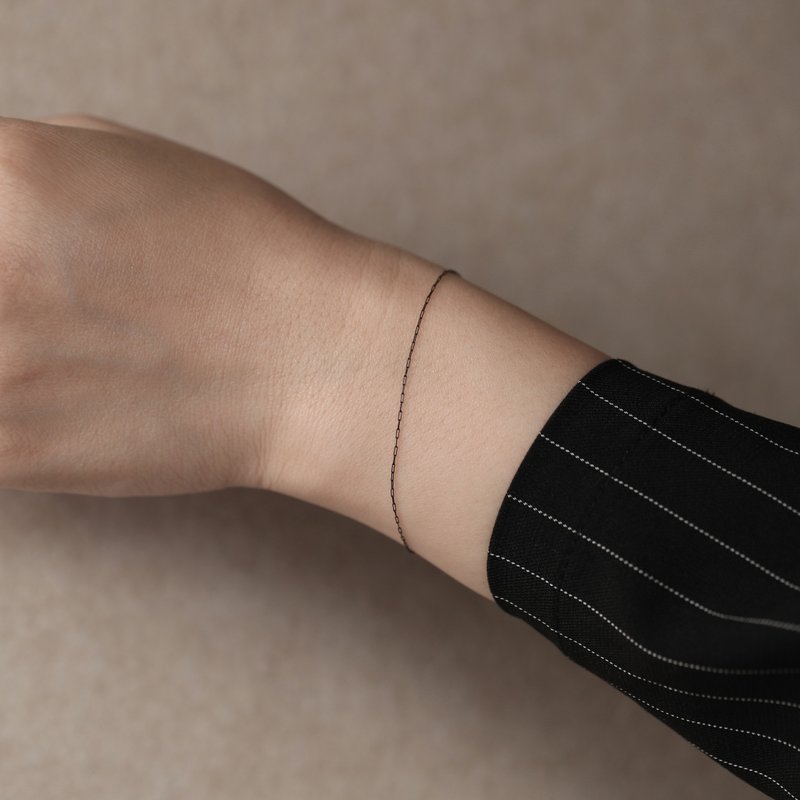 moorigin Tattoo 手链 | 医疗钢・抗过敏・可洗澡・不掉色 - 手链/手环 - 不锈钢 