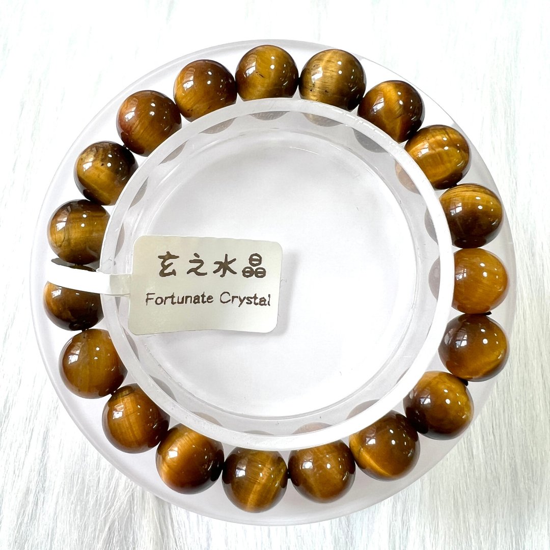黄虎眼手串 | 水晶 | 水晶手串 | 水晶手链 | 水晶手链 - 手链/手环 - 水晶 黄色