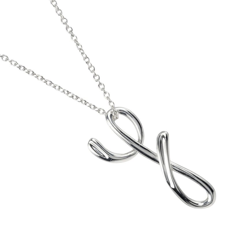 [日本直送] Tiffany & Co. 字母 y 项链 首字母 y 925银约 2.35g [二手] A 级 - 项链 - 银 银色