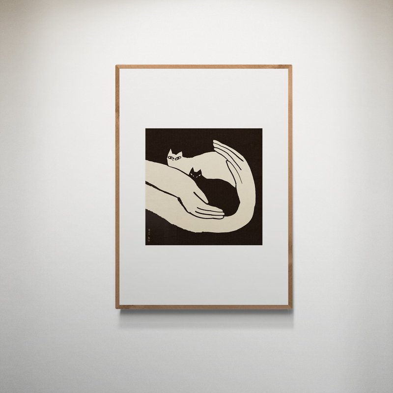 【艺术挂画】Enikő Katalin Eged | Kittens - 海报/装饰画/版画 - 纸 