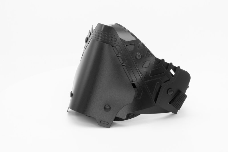 忍/moontool造型面罩 - 口罩 - 塑料 黑色