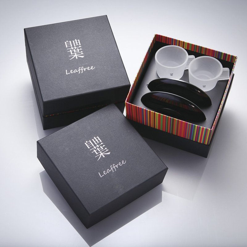 【限量优惠组】自由叶 | 雾面磨砂 | 质感城市杯组任选2件 - 茶具/茶杯 - 玻璃 白色