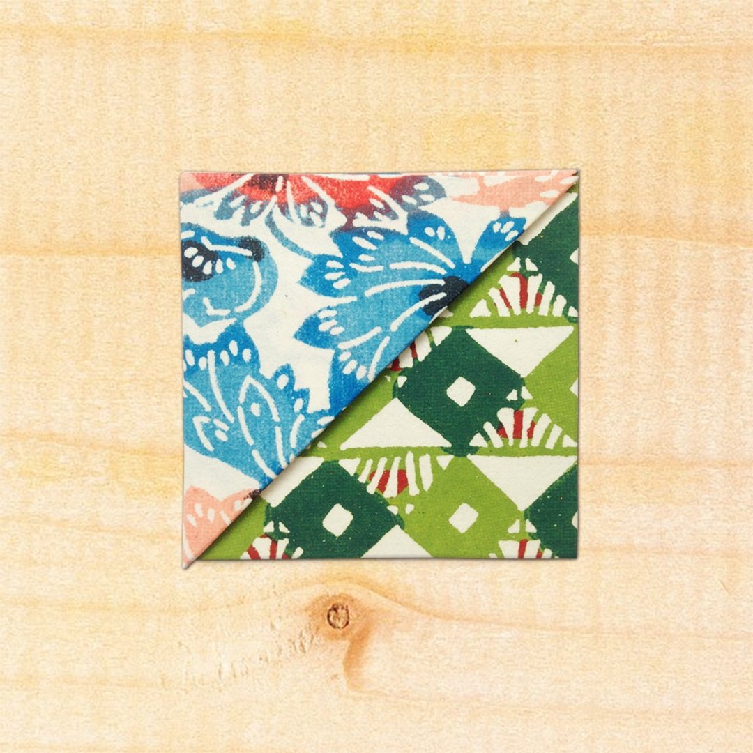 花角书签 -日本进口和纸 / 手工书签-bookmark #040 - 书签 - 纸 