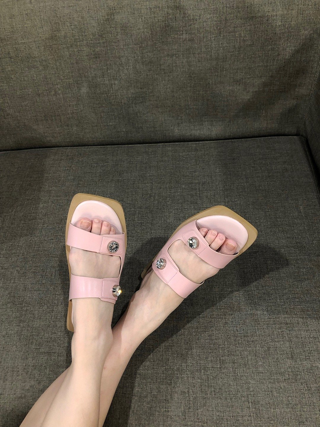 Geta 夏季凉鞋 - 男女凉鞋 - 其他材质 粉红色