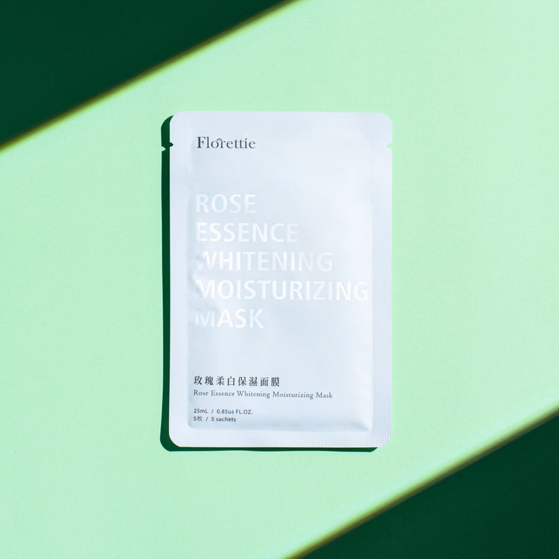 玫瑰柔白保湿面膜 - 面膜/冻膜 - 其他材质 