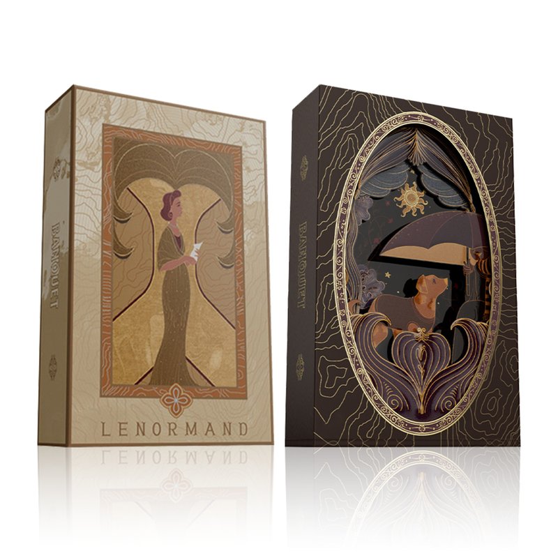 阁楼宴会利诺曼雷诺曼卡 Banquet Lenormand - 桌游/玩具 - 纸 多色