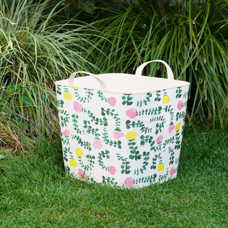 日本 Stacksto X Kayo Aoyama 联名收纳篮 (花园) - 收纳用品 - 塑料 多色