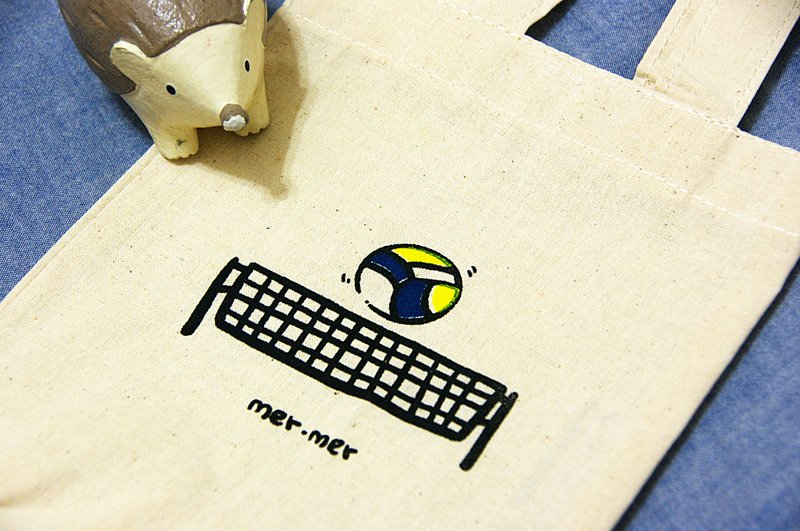 排球 饮料提袋 - 随行杯提袋/水壶袋 - 棉．麻 黑色