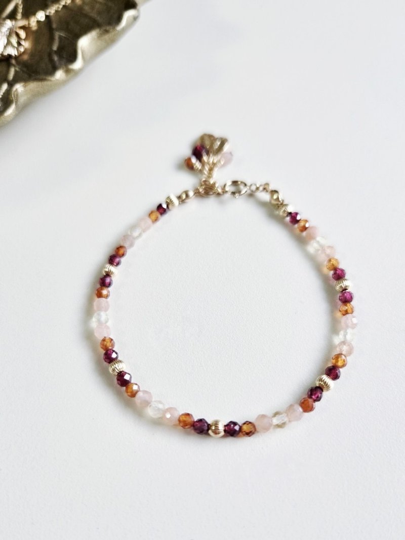 秋韵天然石手链 - 手链/手环 - 其他材质 