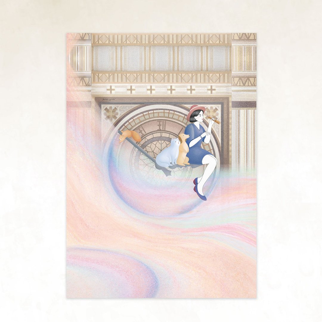 游纪 ⁄  6月 / 画卡 - 卡片/明信片 - 纸 多色