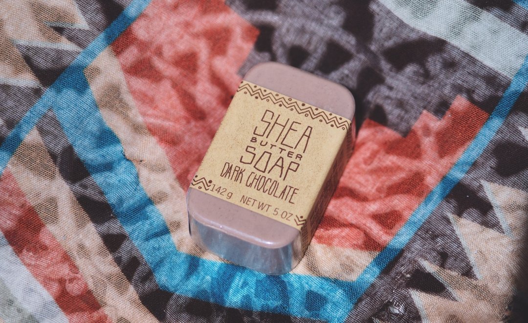 SHEA BUTTER SOAP - 142g Dark Chocolate - 肥皂/手工皂 - 其他材质 