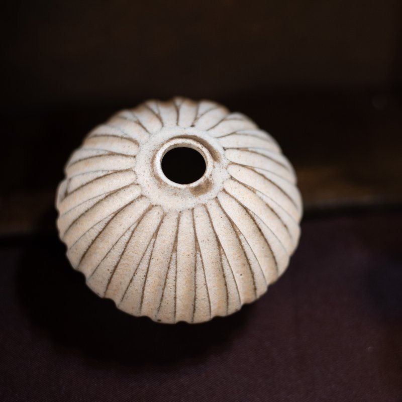 切割系列 菱形 - 小 - 花器 精油扩香瓶 手拉坏 手作陶艺 - 花瓶/陶器 - 陶 咖啡色