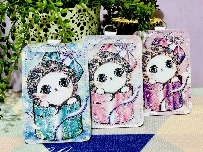 双层万用卡套 | 识别证 | 悠游卡套 | 证件套 - 礼物猫系列 - 证件套/卡套 - 其他材质 多色