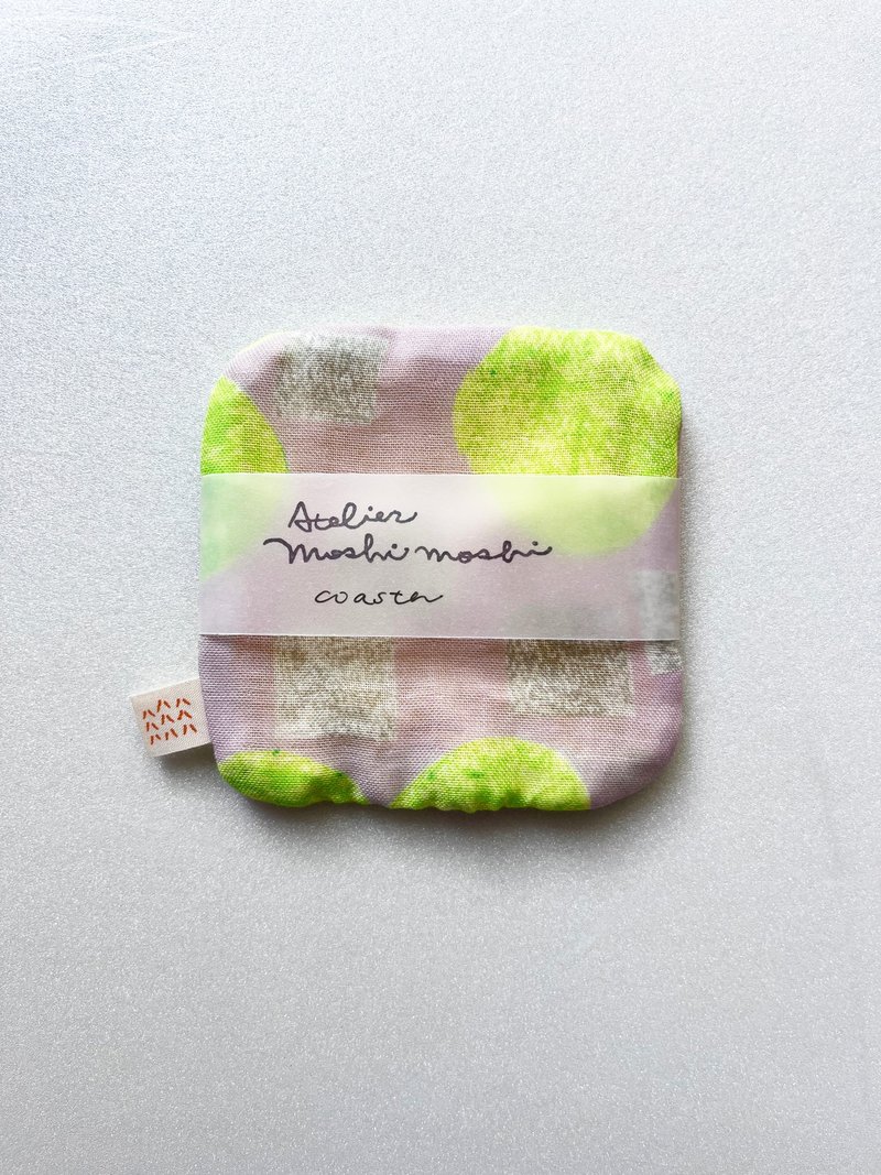 moshimoshi 杯垫 | taro - 杯垫 - 棉．麻 