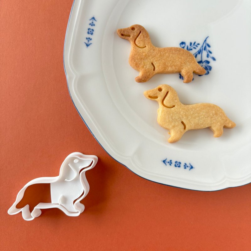 狗/腊肠犬 [饼干模具] - 厨房用具 - 塑料 
