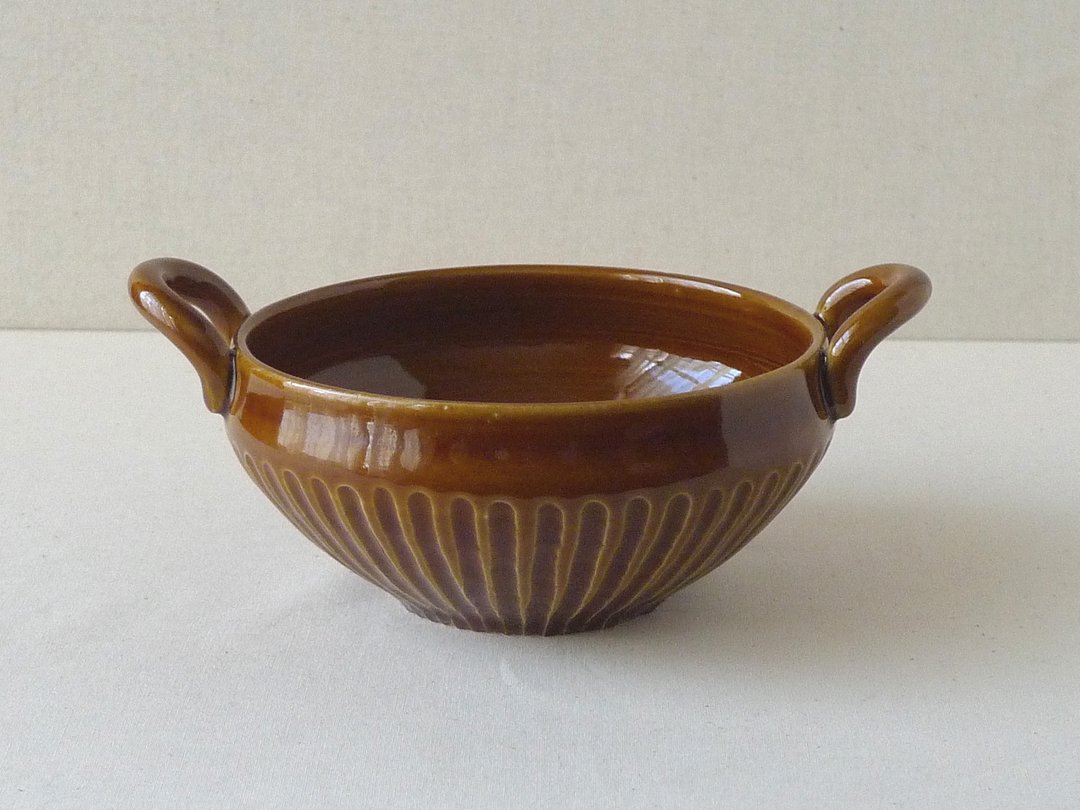 Ho Soup Cup Brown - Medium - 浅碟/小碟子 - 陶 咖啡色