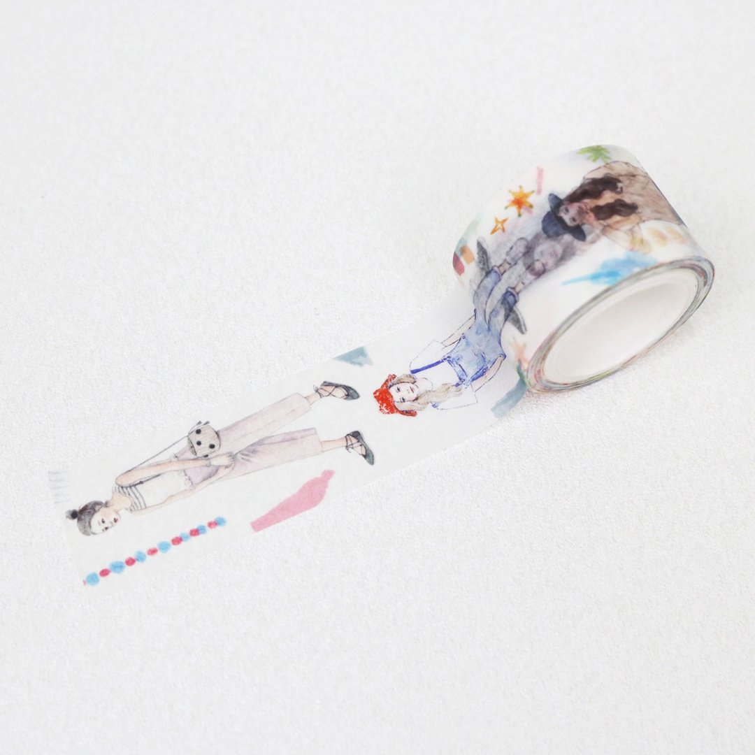 纸胶带 bonbon女孩 2.5cm x 10m - 纸胶带 - 纸 