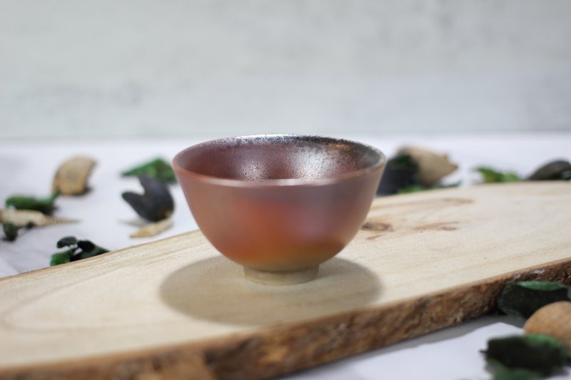 【送礼好物】60ml 柴烧 天然落灰 茶杯 莺歌名家叶敏祥作 - 茶具/茶杯 - 瓷 