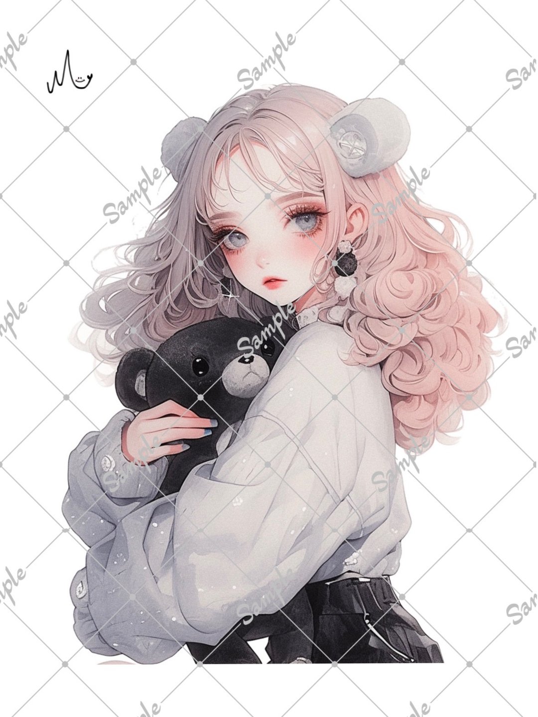 原创人物贴纸 - 贴纸 - 纸 