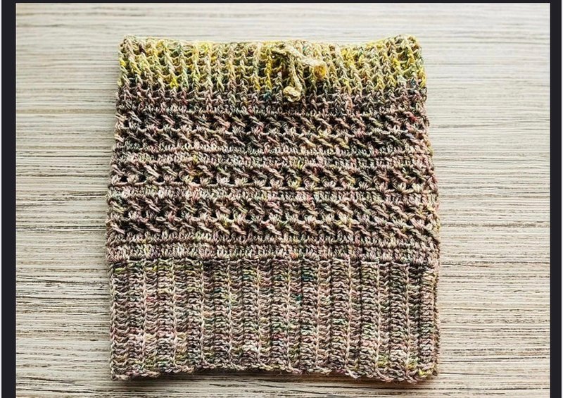 革物制织丨手织屏东染制师手染美丽诺两用脖围毛帽_明神池的树林 - 帽子 - 羊毛 