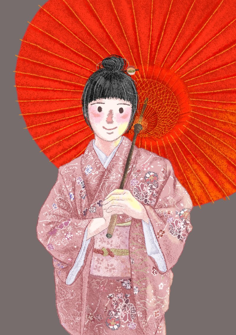 【50元加购区】背景/道具(伞、相机、娃娃..等)/传统服饰 - 订制画像 - 其他材质 透明