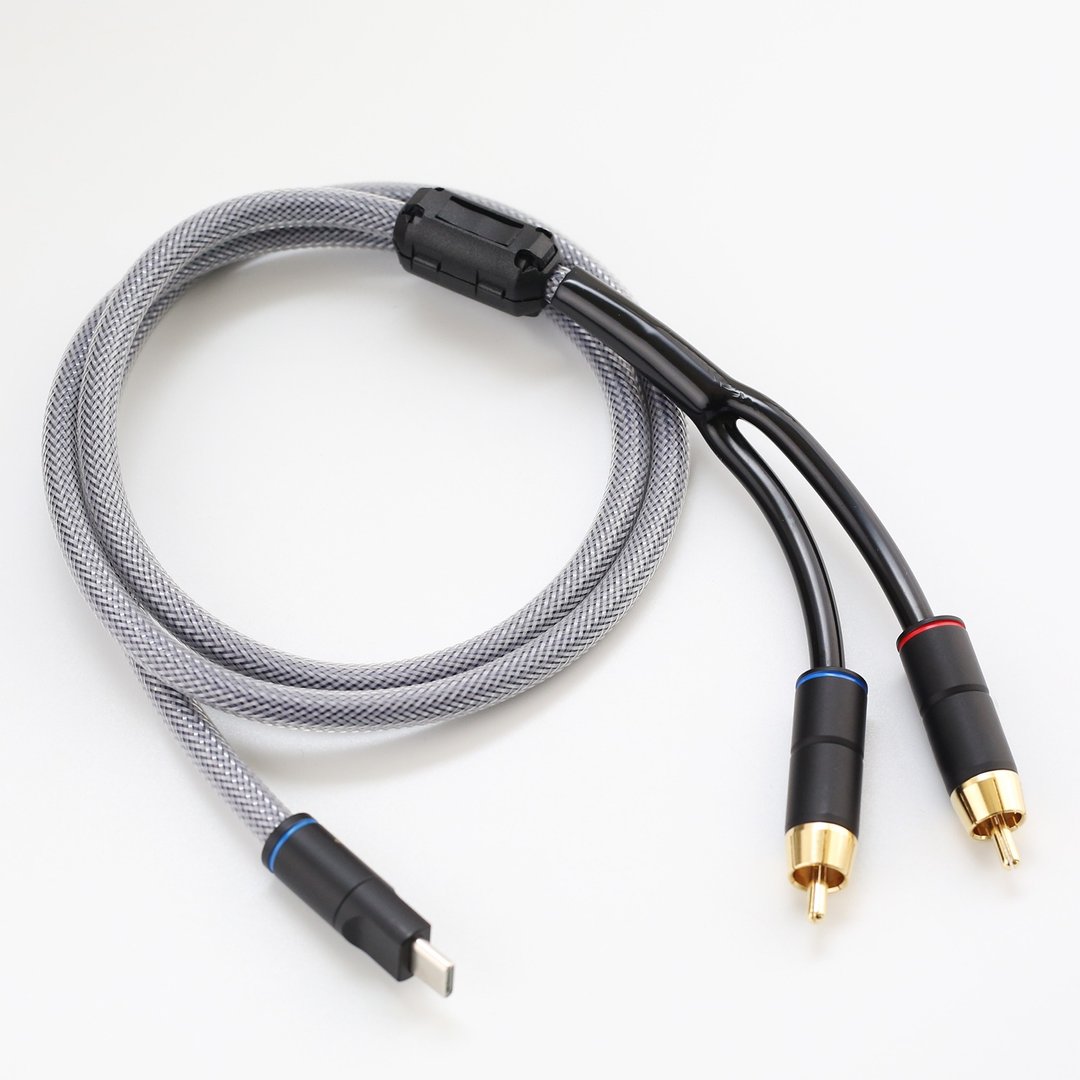 发烧级TypeC音频线【M168】TypeC转双RCA 镀银神经线 电脑手机 - 数码小物 - 其他材质 