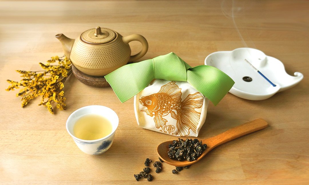ARTEA 庄周梦蝶茶50g 小雏菊与西洋梨熟果香甜/晚上可喝 - 茶 - 棉 卡其色
