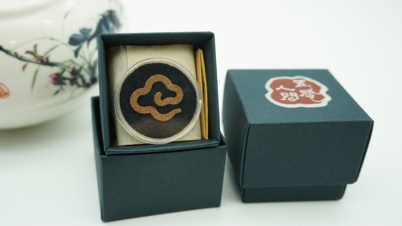 棋楠香饼 祥云型 6入 - 香薰/精油/线香 - 木头 