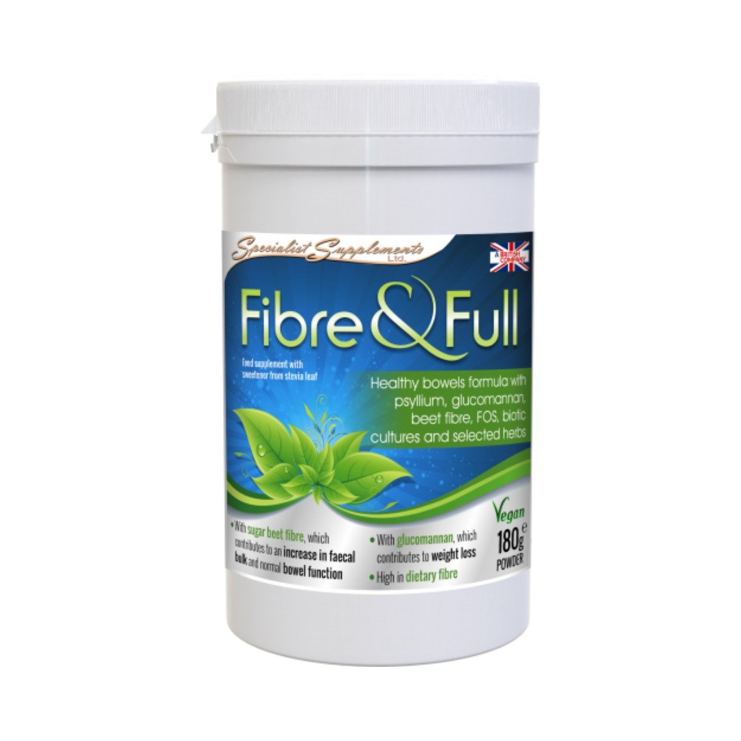 英国Specialist Supplements 高纤瘦身纤维粉 Fibre & Full 180克 - 健康/养生 - 浓缩/萃取物 绿色