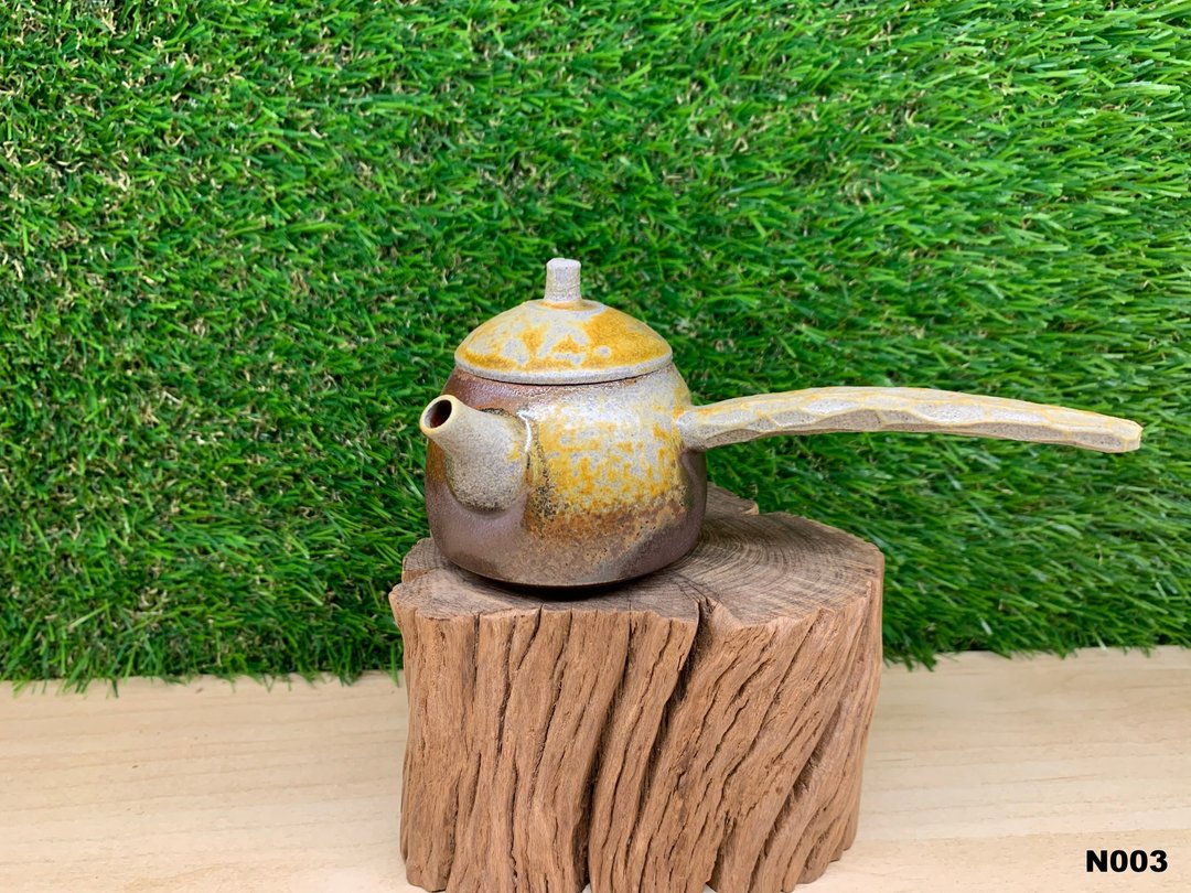 重灰单人壶 l 柴烧 - 茶具/茶杯 - 陶 多色