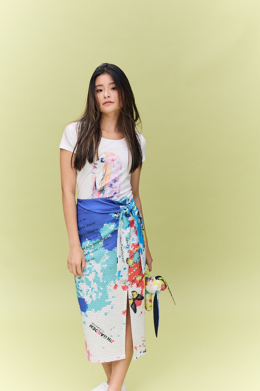 JIN GARDEN-设计师限量 功能素材T-shirt - 女装 T 恤 - 环保材料 白色
