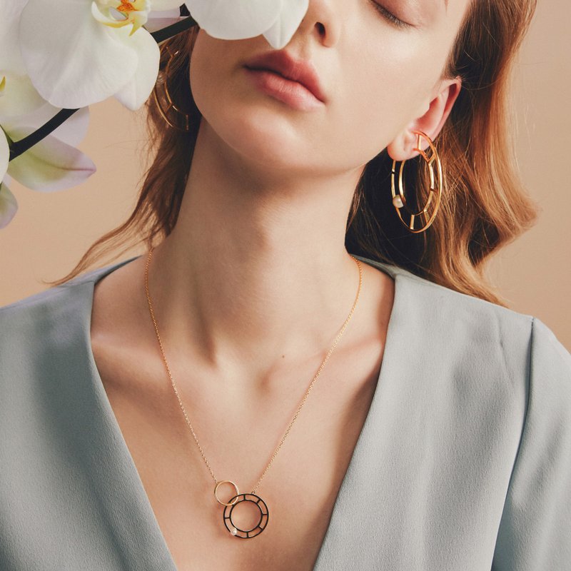 典雅细致 / Edeline necklace - 项链 - 其他金属 金色