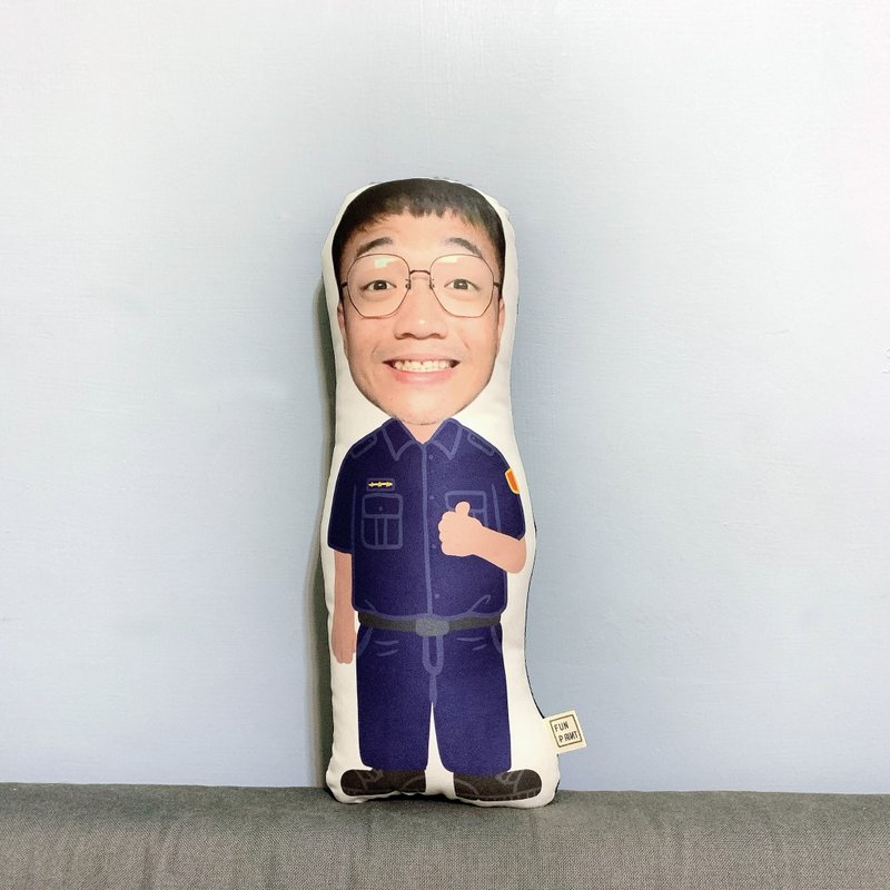 【定制化礼物】 职人系列大头小人抱枕 - 枕头/抱枕 - 其他材质 