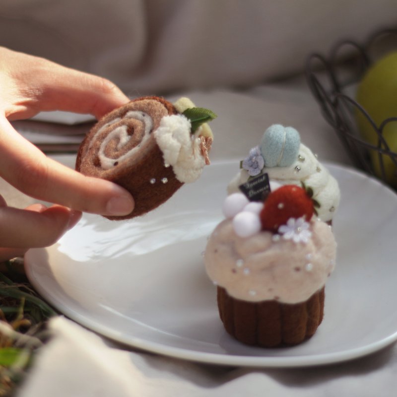 羊毛毡8堂完整系统课 - 9.6起【针毡】来场田园下午茶 - 周末班 - 编织/羊毛毡/布艺 - 羊毛 