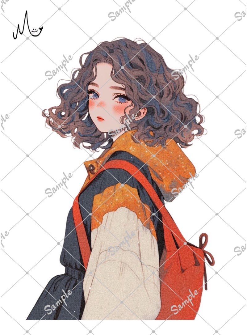 原创人物贴纸 - 贴纸 - 纸 